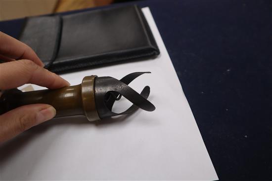 A Lunds Patent corkscrew